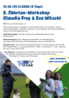 5. Fährten-Workshop Claudia Frey & Eva Witschi